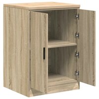Garagekast 60x51x85 cm massief grenenhout sonoma eikenkleurig 5