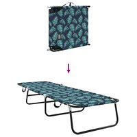 Opvouwbare zonnebed Multikleur 188 x 57 x 86,5 cm Polyester 8