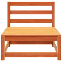 Tuinbank zonder armleuningen 70x70x67 cm grenenhout wasbruin 4
