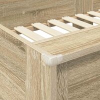 Stapelbed voor Kinderen Sonoma Eiken 100 x 200 cm Bewerkt hout 8