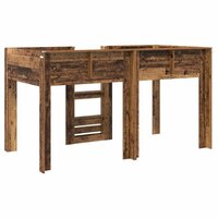 Stapelbed voor Kinderen Oudhout 100 x 200 cm Bewerkt hout 7