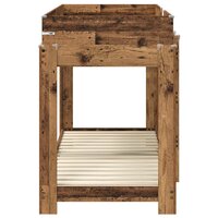 Stapelbed voor Kinderen Oudhout 75 x 190 cm Bewerkt hout 6