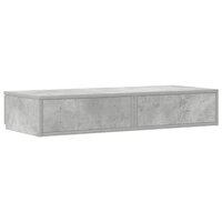 Bedlades met lade Beton Grijs 100 x 36,5 x 16,5 cm Bewerkt hout 8