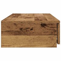 Bedlades met lade Oudhout 100 x 36,5 x 16,5 cm Bewerkt hout 7