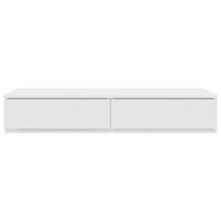Bedlades met lade Wit 80 x 36,5 x 16,5 cm Bewerkt hout 6