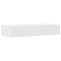 Bedlades met lade Wit 90 x 36,5 x 16,5 cm Bewerkt hout 8
