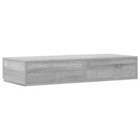 Bedlades met lade Grijs Sonoma 90 x 36,5 x 16,5 cm Bewerkt hout 8