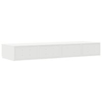 Bedlades met lade Wit 120 x 36,5 x 16,5 cm Bewerkt hout 8