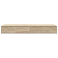 Bedlades Sonoma Eiken 120 x 36,5 x 16,5 cm Bewerkt hout 6