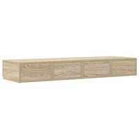 Bedlades Sonoma Eiken 120 x 36,5 x 16,5 cm Bewerkt hout 8