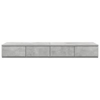 Bedlades met lade Beton Grijs 120 x 36,5 x 16,5 cm Bewerkt hout 6