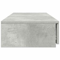 Bedlades met lade Beton Grijs 120 x 36,5 x 16,5 cm Bewerkt hout 7