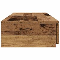 Bedlades met lade Oudhout 120 x 36,5 x 16,5 cm Bewerkt hout 7