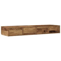 Bedlades met lade Oudhout 120 x 36,5 x 16,5 cm Bewerkt hout 8