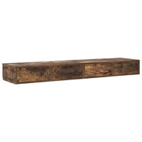 Bedlades Gerookt eiken 140 x 36,5 x 16,5 cm Bewerkt hout 8