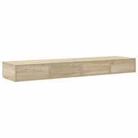 Bedlades Sonoma Eiken 150 x 36,5 x 16,5 cm Bewerkt hout 8