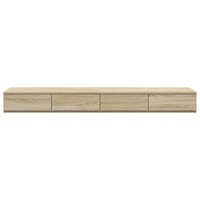 Bedlades Sonoma Eiken 160 x 36,5 x 16,5 cm Bewerkt hout 6