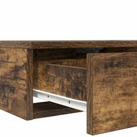 Bedlades Gerookt eiken 160 x 36,5 x 16,5 cm Bewerkt hout 9