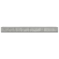 Bedlades met lade Beton Grijs 180 x 36,5 x 16,5 cm Bewerkt hout 6