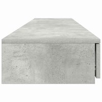 Bedlades met lade Beton Grijs 180 x 36,5 x 16,5 cm Bewerkt hout 7