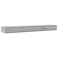 Bedlades Grijs Sonoma 180 x 36,5 x 16,5 cm Bewerkt hout 2