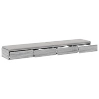 Bedlades Grijs Sonoma 180 x 36,5 x 16,5 cm Bewerkt hout 3
