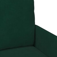 Sofa-Sets 3 pcs Donkergroen 115 x 56 x 80 cm Multiplex 8