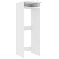 Wasmachinekast met opslag Wit 67,5 x 68 x 200 cm Bewerkt hout 5