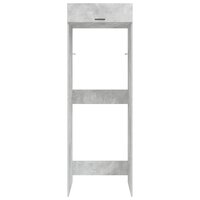 Wasmachinekast met opslag Beton 67,5 x 68 x 200 cm Bewerkt hout 6