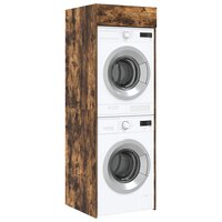 Wasmachinekast Gerookt eiken 67,5 x 68 x 200 cm Bewerkt hout 3