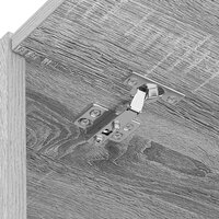 Wasmachinekast Grijs Sonoma 67,5 x 68 x 200 cm Bewerkt hout 9