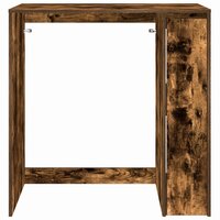 Wasmachinekast Gerookt eiken 87 x 60 x 89 cm Bewerkt hout 6