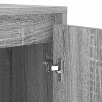 Wasmachinekast Grijs Sonoma 87 x 60 x 89 cm Bewerkt hout 9