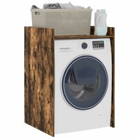 Wasmachinekast Gerookt eiken 67,5 x 62 x 97 cm Bewerkt hout 3