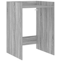 Wasmachinekast Grijs Sonoma 67,5 x 62 x 97 cm Bewerkt hout 2