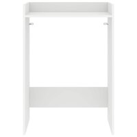 Wasmachinekast met opslag Wit 67,5 x 48 x 97 cm Bewerkt hout 5