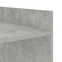 Wasmachinekast met opslag Beton 67,5 x 48 x 97 cm Bewerkt hout 8