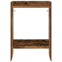 Wasmachinekast Oudhout 67,5 x 48 x 97 cm Bewerkt hout 5