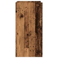 Wasmachinekast Oudhout 67,5 x 48 x 97 cm Bewerkt hout 6
