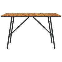 Eettafel Bruin 110 x 55 x 61,5 cm Massief Acaciahout 3