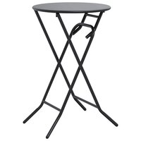Tuintafel Antraciet 50 x 50 x 72 cm Metaal 2