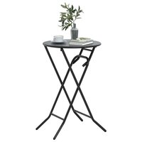 Tuintafel Antraciet 50 x 50 x 72 cm Metaal 3