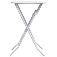 Tuintafel Wit 50 x 50 x 72 cm Metaal 6