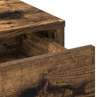 Kaptafel Gerookt eiken 50 x 41 x 135 cm Bewerkt hout 8
