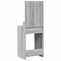 Kaptafel Grijs Sonoma 50 x 41 x 135 cm Bewerkt hout 6
