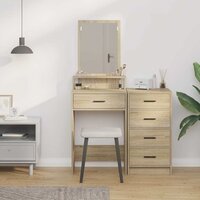 Kaptafel Sonoma Eiken 50 x 41 x 140 cm Bewerkt hout 4