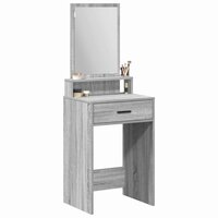 Kaptafel Grijs Sonoma 50 x 41 x 140 cm Bewerkt hout 3