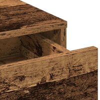 Kaptafel met lade Oudhout 50 x 41 x 140 cm Bewerkt hout 9