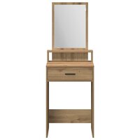 Kaptafel Artisan Eiken 50 x 41 x 140 cm Bewerkt hout 6