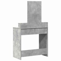 Kaptafel met lade Beton Grijs 79 x 41 x 140 cm Bewerkt hout 8